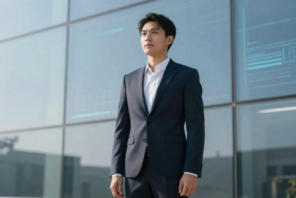 미래 커리어 시장에서 경쟁력을 갖춘 전문 직업인 시각 자료